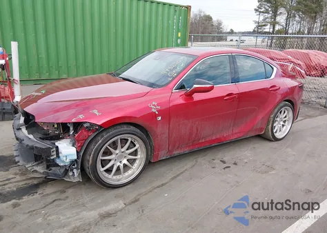 2021 Lexus Is 350 F Sport z USA, uszkodzony, nr VIN JTHGZ1B24M5042686